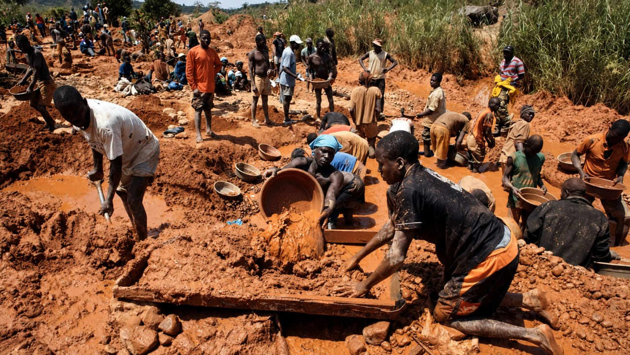 DRC Mining Site